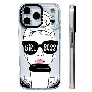 Ốp Sạc Từ Tính Không Dây Tương Thích Cho IPhone 17 Pro Max Cover Girl Lip Print Coffee 17 Pro Silicone Mềm Trong Suốt Cản 17 Vỏ Chống Sốc Không Khí
