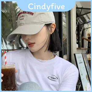 Mũ bóng chày Cotton hiện đại dành cho nữ có vành rộng và thoải mái thoáng khí