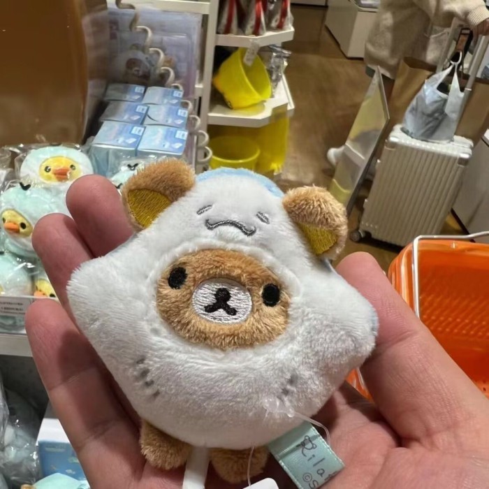 Nhật Bản Rilakkuma Mặt Dây Dương Series Anh Trai Gấu Gấu Em Gái Gấu Anh Bạch Tuộc Quỷ Cá Gấu N