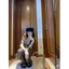 Floral Ruffled Sloped Shoulder Thin T-shirt Women's Waist Slim Fit High-Quality Off-Shoulder