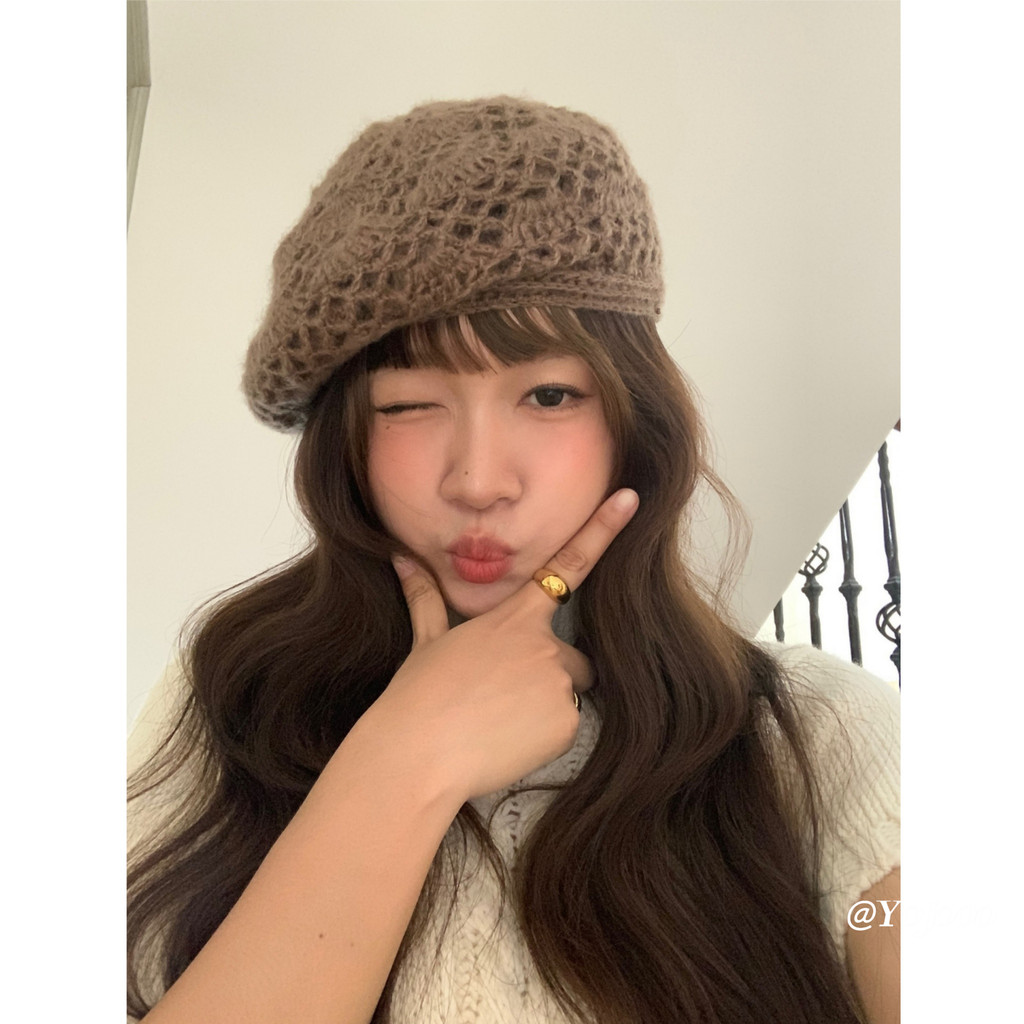 Móc Beret Handmade YoJooo - Phong Cách Retro Họa Sĩ Cho Thu Đông