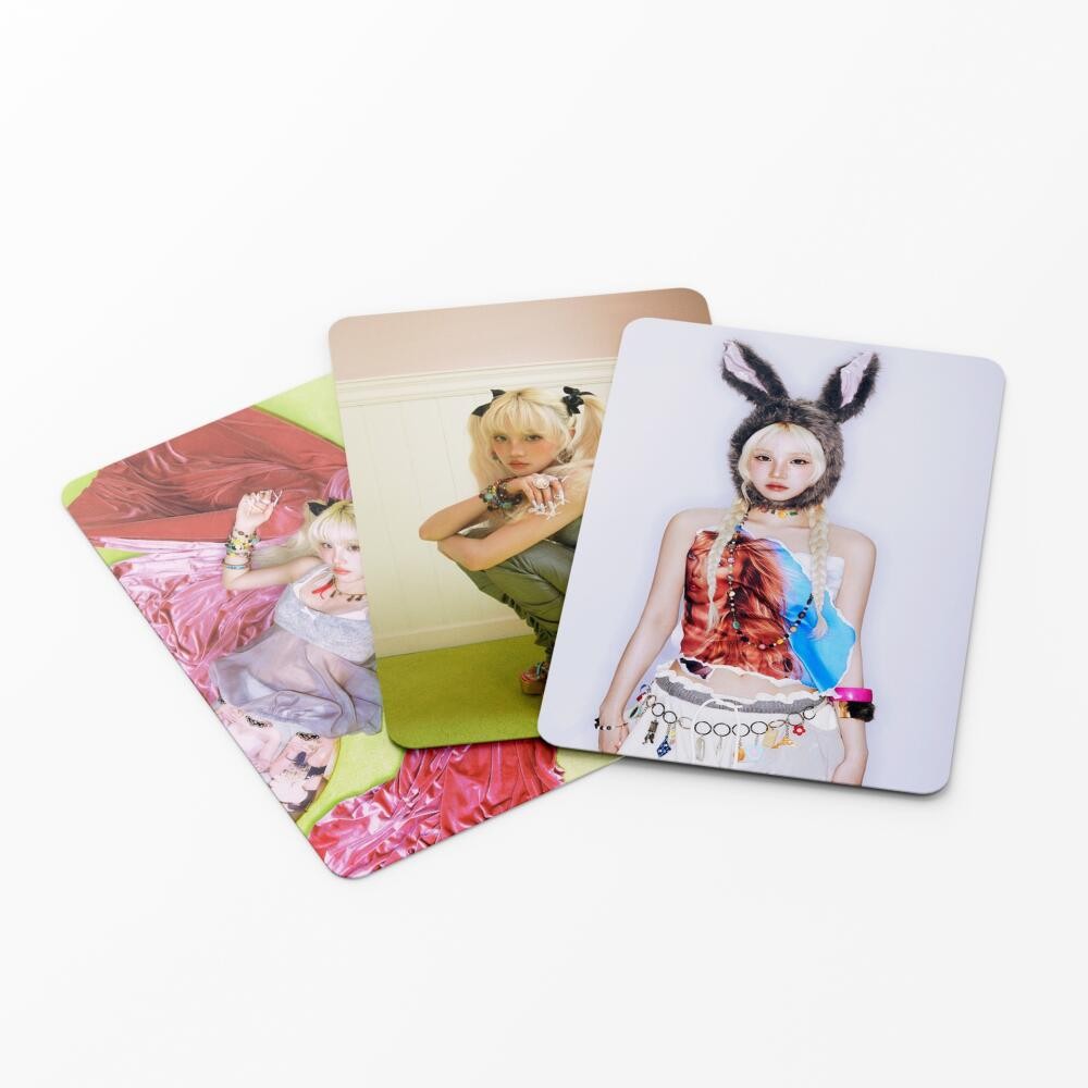 LINXX 55 CÁI GIDLE Yuqi Động lực Lomo Cards K-Pop Girl Group Fan Collection Thẻ ba chiều Hàng hóa Quà tặng cho người hâm mộ