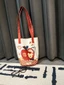 New Original Apple Patch Cute Cartoon Dog Yellow Work Commuting Literary Niche Shoulder Bucket C