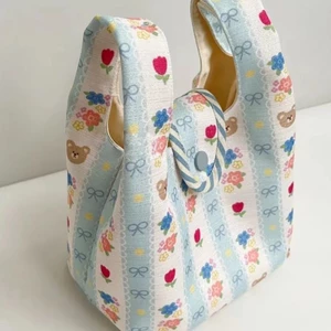Cute Student Lunch Bags, Lunch Box Bags, Office Workers Lunch Bags, Canvas Bags For Women