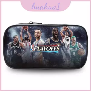 Hộp đựng bút Nba Allstar Hộp văn phòng phẩm bằng Nylon rộng rãi có nhiều ngăn cho thanh thiếu niên và người lớn