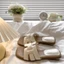 Yue Chen Giày sandal đế thấp kiểu Pháp dành cho nữ mùa hè Áo khoác ngoài kèm váy phong cách cổ tích
