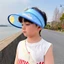 Mũ chống nắng trẻ em mùa hè có vành rộng và họa tiết hoạt hình động vật cho bãi biển và công viên