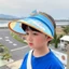 Mũ chống nắng trẻ em mùa hè có vành rộng và họa tiết hoạt hình động vật cho bãi biển và công viên