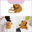 Ba lô động vật nước mềm sang trọng Capybara có túi bên sử dụng hàng ngày cho
