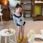 Đồ Bơi Đẹp Cho Bé Gái Nhanh Khô Mùa Hè Cho Bé Hoạt Hình Hàn Quốc Dài Tay Chống Nắng Đồ Bơi Một M