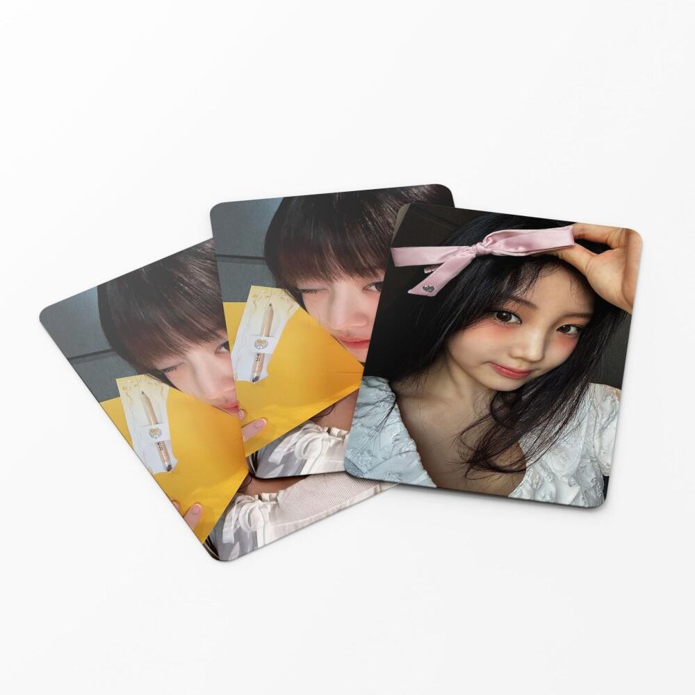 LINXX 55 CHIẾC ILLIT 2025 Long Lanh Ngày Fan Họp Lomo Thẻ Bộ Sưu Tập Ba Chiều K-Pop Nhóm Cô Gái Hàng Hóa Quà Tặng