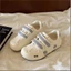 New Summer Thick-soled White Shoes For Women To Enhance Appearance, Velcro Board Shoes For Women