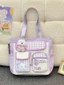 New Style Girl's Shoulder Crossbody Bag College Large Capacity Cute Student Portable Tutoring In