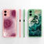 Dành Cho Samsung Galaxy A07 4G Ốp điện thoại Hoa Đẹp Thiết Kế Vuông Silicon Mềm Bảo Vệ Mặt Sau Cho SamsungA07 GalaxyA07 4G Vỏ Siêu Mỏng Capa
