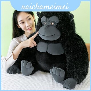 Búp bê đen Gorilla sang trọng với thiết kế thực tế cho trẻ em Quà tặng chơi và
