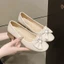 Mary Jane Women's Soft Leather Square Toe Light High Heels Professional Work Shoes Thick Heel