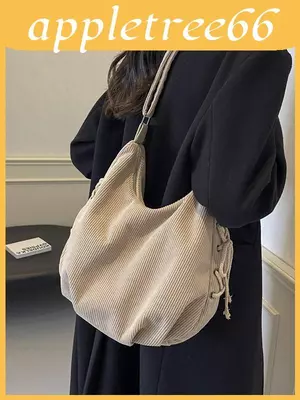 Túi thanh lịch phong cách đô thị được làm bằng vải Cotton có dây kéo bền và giá đỡ nội thất thẻ