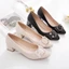 Mom's Single Shoes, Wear-resistant Professional Non-slip Work Shoes, Leather Shoes, Comfortab