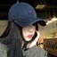 Baseball Caps For Women 2025 New Korean Style Soft Top Wide Brim Big Face Revealing Small Duck T