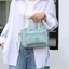 Túi Nylon vuông nhẹ có túi bên trong và dây đeo đơn giản hàng ngày cho lối sống
