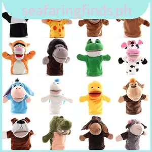 StockAnimal Tay Con Rối Hoạt Hình Sang Trọng Đồ Chơi Giáo Dục Giả Vờ Kể Chuyện Búp Bê Kid