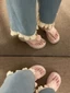 Niche Thick-soled Flower Flip-flops For Women, New Summer Outer Wear, Fairy Style Flip-flops Wit