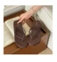 Korean Thin Straps, Non-slip Outer Wear, Versatile Wedge Heels, 5cm High, Thick-soled Flip-flops