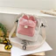 Túi xô nhỏ bằng vải Canvas dễ thương có khóa dây rút cho bé gái sử dụng hàng ngày