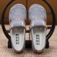 Mục Vụ Phong Cách Nữ Giày Vải Lanh Nguyên Bản Giày Lười Slip-on Thường Thoáng Khí Người Cá Gi