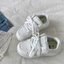 Versatile Mesh Breathable White Shoes Women's Thick-soled Sneakers Sports Casual Bread Shoes