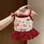 Áo yếm ba chiều nơ ba chiều phong cách Hàn Quốc cho bé gái tuổi Áo kiểu mới cho trẻ em