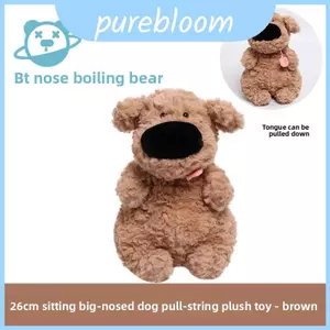 Động vật nhồi bông mũi được cấp phép lớn có thiết kế mũ và vải sang trọng cho và người hâm mộ Trẻ em
