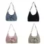 Túi Nylon đeo chéo thời trang có cấu trúc mềm mại và thiết kế phồng phồng để du lịch giải trí