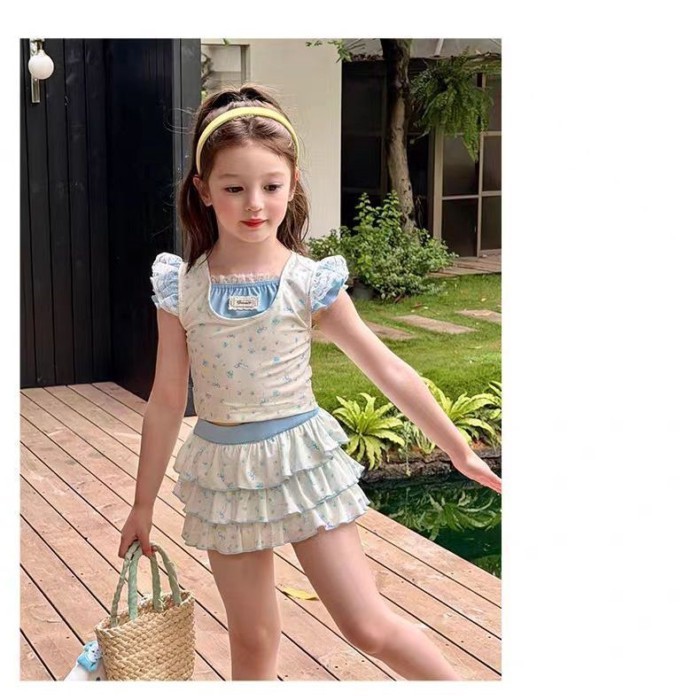 Children And Girls Swimsuit Split New Super Fairy Swimsuit Summer Swimsuit Baby Fashionable Quic
