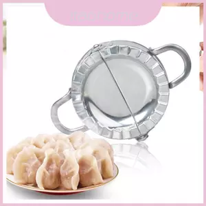 Máy làm bánh bao bằng thép không gỉ bền bỉ Sử dụng tại nhà Dụng cụ ép bánh bao bạc 304