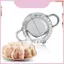 Máy làm bánh bao bằng thép không gỉ bền bỉ Sử dụng tại nhà Dụng cụ ép bánh bao bạc 304