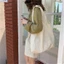 Large Capacity Forest Style Bag Pastoral Style Canvas Bag Lace Shoulder Bag Handbag Bag Womens V