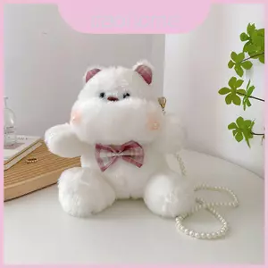 Túi đeo chéo sang trọng mềm Bunny có dây đeo cho thanh thiếu niên và thanh thiếu niên