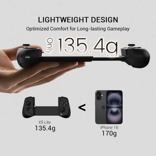 Tay cầm chơi game di động GameSir X5 Lite dành cho iPhone và Android Hall Effect Joystick
