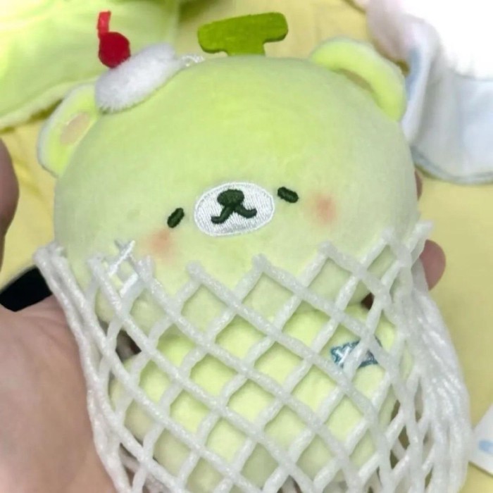 Dưa Gấu Rilakkuma Sang Trọng Búp Bê Mềm Dễ Thương Túi Búp Bê Mặt Dây Móc Khóa Sưu Tập Túi Tran