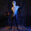 Bộ đồ liền thân trò chơi chủ đề Skeleton có in kỹ thuật số cho trẻ em và bữa tiệc Cosplay