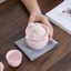 Bộ Trà Du Lịch Hoa Pinch Bộ Nhỏ Di Động Cắm Trại Ngoài Trời Ấm Trà Cốc Nhanh Một Người Hai Cốc Nữ Màu Hồng [Bồi Thường Gói Vỡ]