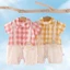 Áo liền quần cho bé mùa hè cotton mỏng thoáng khí nam nữ bé sơ sinh điều hòa quần áo đi chơi
