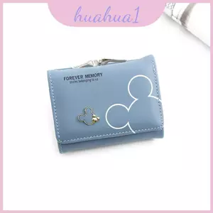 Ví bé gái chuột Mickey có túi đựng tiền xu có thể gập lại và in sáng để sử dụng thông thường
