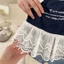 bộ quần áo trẻ em Hàn Quốc Bộ đồ bé gái mùa hè phong cách mới áo ren mỏng có dây đeo mỏng