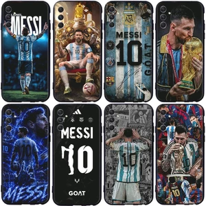 Ốp điện thoại mềm tương thích Samsung S10E S10 S20 S21 Fe Lite Plus Ultra TPU Vỏ bảo vệ điện thoại A8 Lionel Messi
