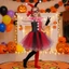 Trang phục cô gái khiêu vũ Joker cho trẻ em Váy Tutu bằng vải Polyester cho các bữa tiệc theo chủ đề