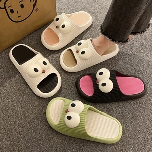 Dép Nữ Mùa Hè Trong Nhà Chống Trơn Trượt Chống Mùi Im Lặng Tắm Đế Dày Bên Ngoài Mang Dép Và Dép Già
