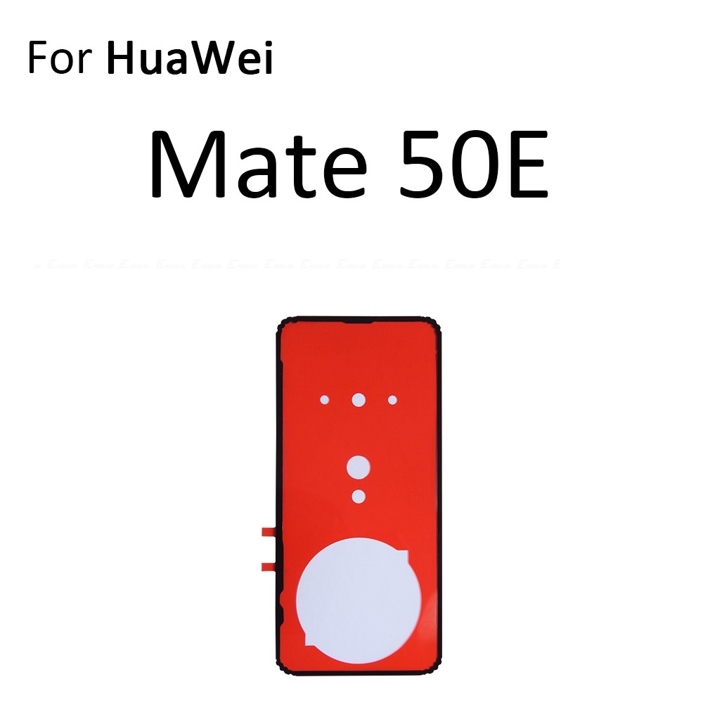 Mặt Sau Pin Nắp Cửa Miếng Dán Keo Dán Băng Keo Cho HuaWei Mate 10 20X 20 X 30 40 40E 50 50E Pro Plus RS Thay Thế Các Bộ Phận