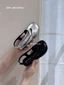 Giày Sandal Bé Gái Mùa Hè Mới Vừa Và Lớn Rỗng Bao Đầu Mary Jane Giày Da Cho Trẻ Em